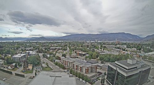 Kelowna weather: Cloudy morning, patches of sunshine later